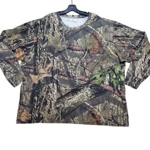 Game Winner‎ Mossy Oak Camo Long Sleeve Hunting Fishing T-Shirt 3XL